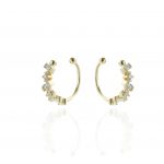 Ear Cuff Luxury Dorados